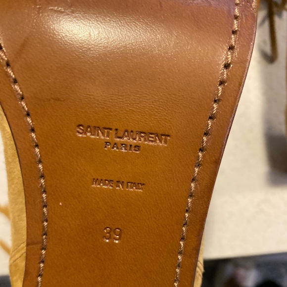 Saint Laurent Western fringe boot - Picture 6 of 6